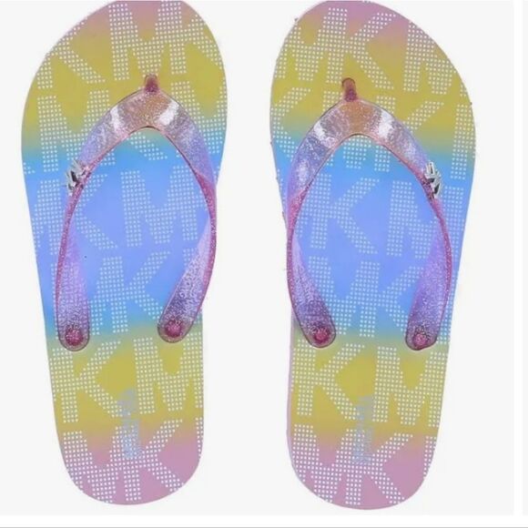 Michael Kors Endine Thong Sandals- Watercolor - Picture 5 of 8